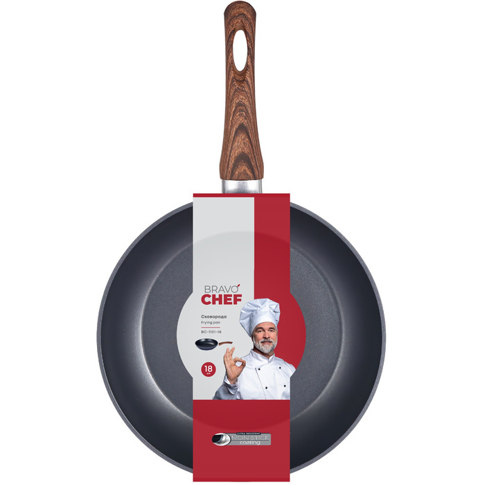 Сковорода Bravo Chef классическая 18 см. (6815595)