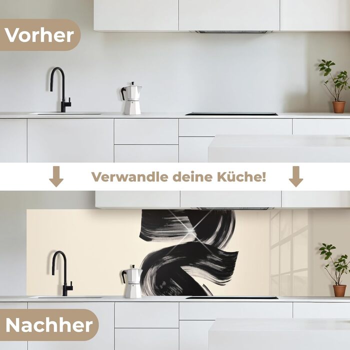 Самоклеящийся настенный защитный передник для кухни 300 х 80 см KitchenYeah