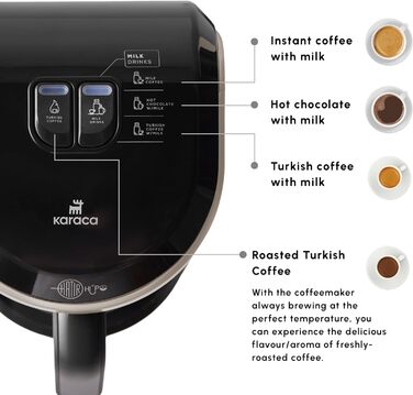 Турецька кавоварка з вершками, машина для підігріву молока, на 5 осіб, повністю автоматична кавоварка, турецьке мокко з молоком, гарячий шоколад, розчинна кава з молоком, тепле молоко