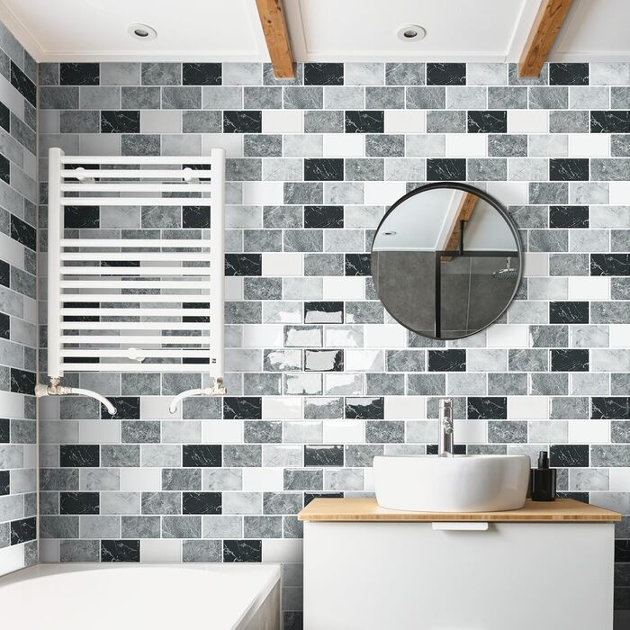 Мозаїчна наклейки на стіну 30,5 х 30,5 см 10 шт DEWOO