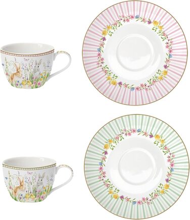 Чашки з блюдцями для 2 осіб MamboCat