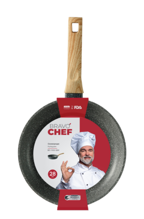 Сковорода Bravo Chef глибока 28 см (7133021)