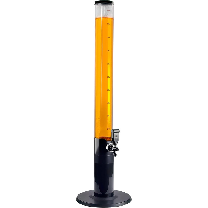 Система разлива пива и стойка для пива 3,5 л с охлаждением Премиальный диспенсер для напитков и пивная колонна для вечеринок Напиточная, разливочная и питьевая колонны Идеальный гаджет для пива и апероля (1 диспенсер для пива, 5 л)