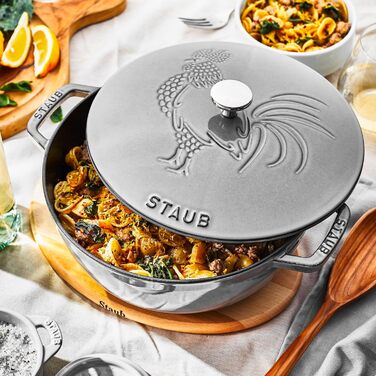 Подставка деревянная магнитная 21 см, овальная Staub