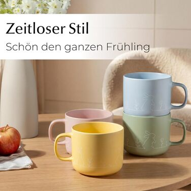 Набір великодніх кухлів 450 мл MIAMIO