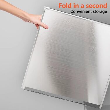 Складаний кухонний бризкозахисний екран 45 х 40 см SXKJQER