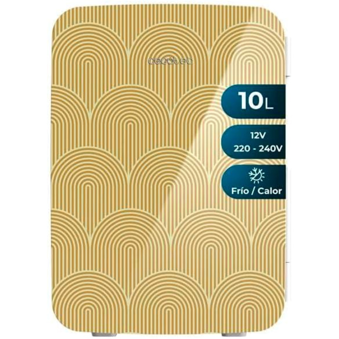 Міні-холодильник 10 л золотистий Bolero MiniCooling Bahamas Cecotec