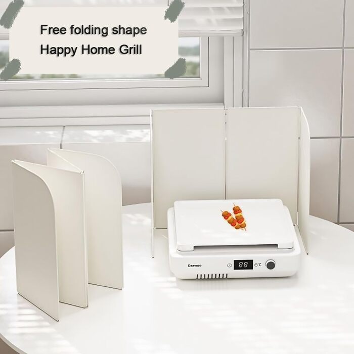 Кухонний фартух бризкозахисний екран для кухні 36 х 32 х 17,5 см Gevvnss