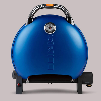 Портативный переносной газовый гриль O-GRILL 600T, синий Код: 010850
