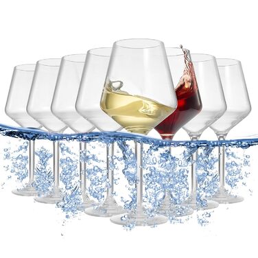 Набір плаваючих келихів для вина 8 шт 500 мл Khen