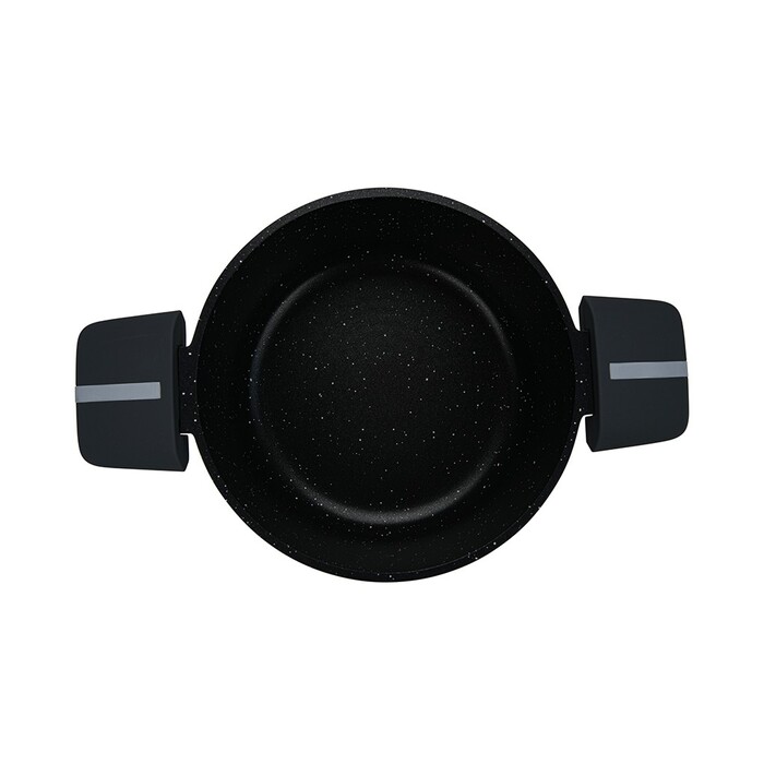 Каструля Fissman зі скляною кришкою LUXURIA 20x10см / 2,5л алюміній з антипригарним покриттям (14550)