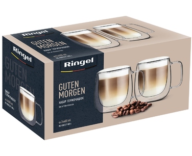 Набор чашек с двойной стенкой Ringel Guten Morgen, 2х400 мл (6726104)