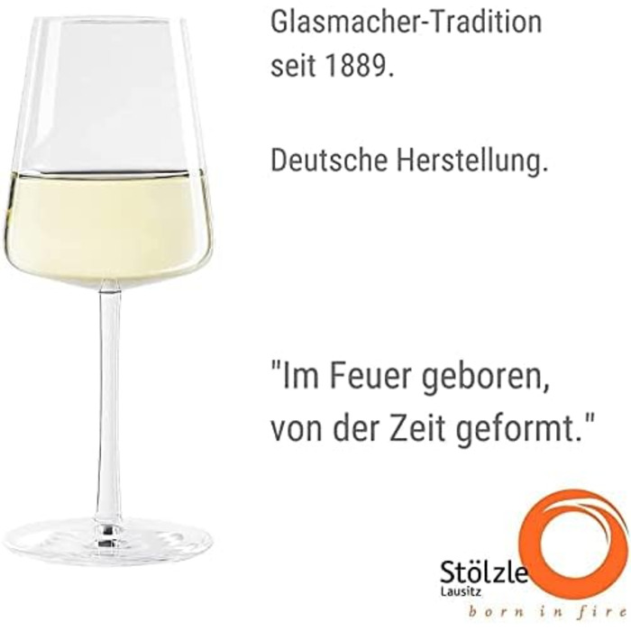 Набір келихів для червоного та білого вина из 12 шт., Power Stölzle Lausitz