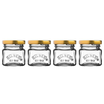 Набір міні-баночок 55 мл, 4 предмети Kilner