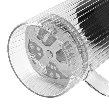 Заварочный чайник с поршнем Fissman 350 мл стеклянная колба (9155)