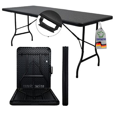 Складаний фуршетний стіл 180 x 74 х 74 см CHEFGASTRO