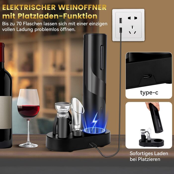 Набір для відкривання винних пляшок Hotec