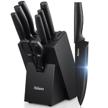 Набор кухонных ножей 8 предметов Yabano