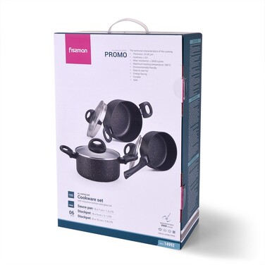 Набор посуды Fissman PROMO 6 предметов (14992)