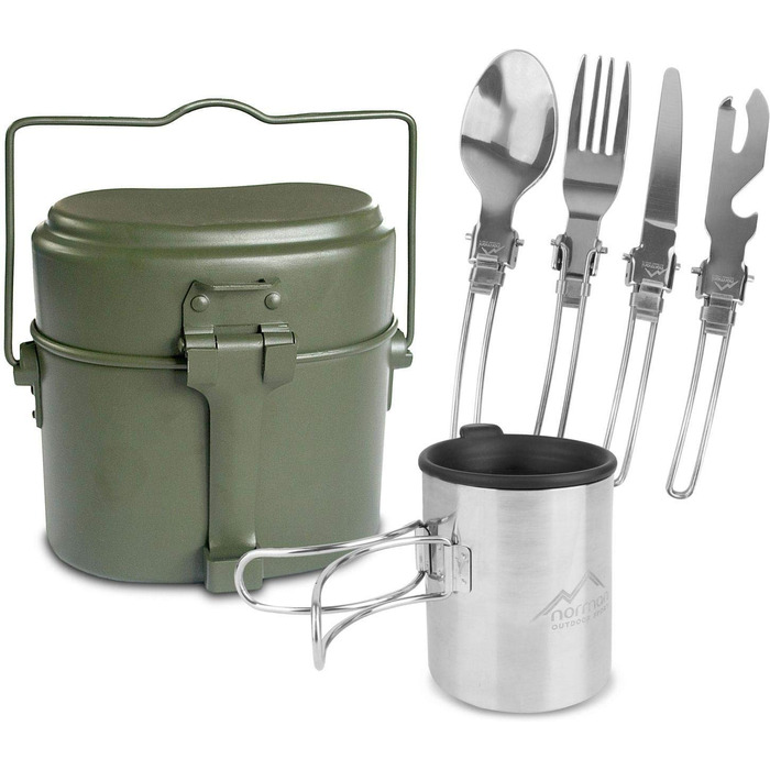 Набір кухонного посуду з алюмінію normani