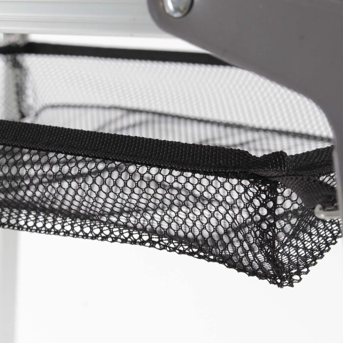 Складний алюмінієвий стіл для кемпінгу 90x53 см Wiltec