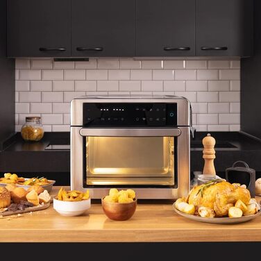 Аэрофритюрница 1600 Вт 30 л, сталь Bake&Fry 3000 Touch Cecotec