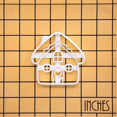 Форма для печива Пряниковий будиночок, пластик Bakerlogy