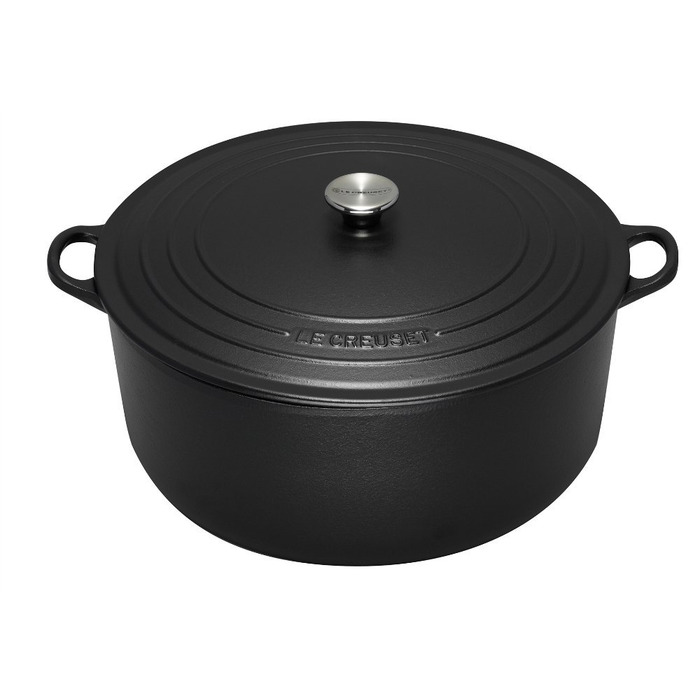 Кастрюля / жаровня 34 см, черный Le Creuset