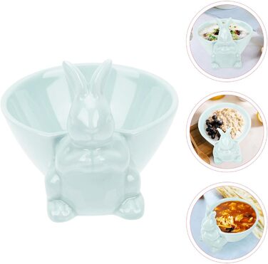 Керамическая миска в форме пасхального зайчика WRITWAA