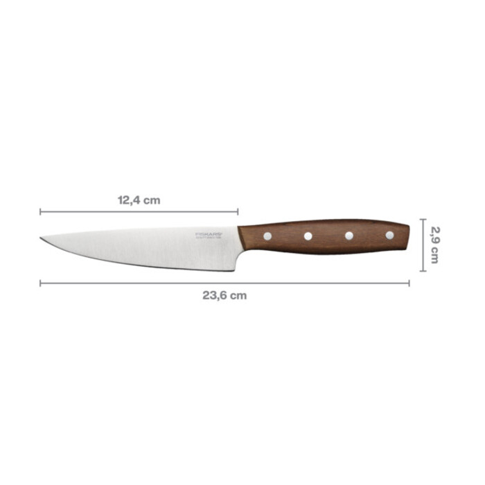 Нож для шеф-повара малый Fiskars Folken FSC 12 см (1075693)