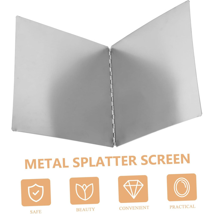 Захист від бризок олії з нержавіючої сталі 30 х 30 см DEARMAMY
