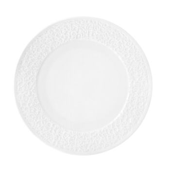 Тарілка обідня 28 см з рельєфом, біла Nori-Home Seltmann Weiden