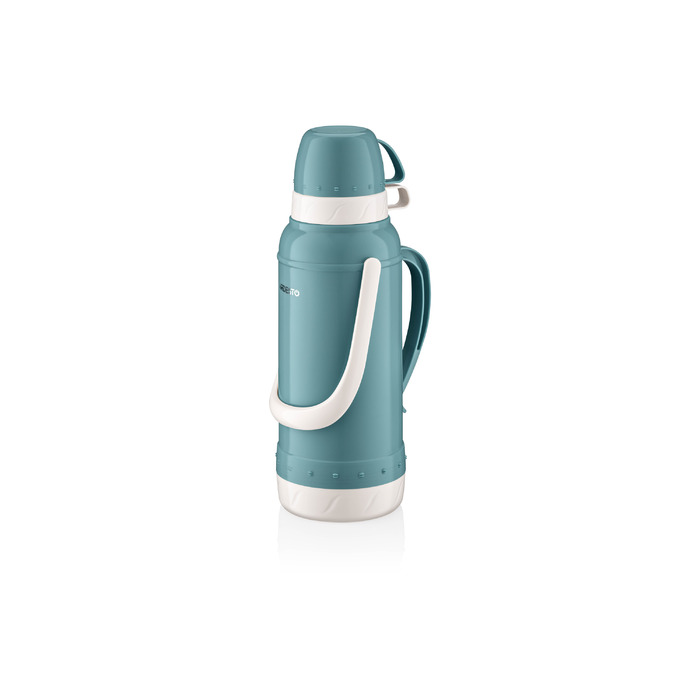 ARDESTO Thermos Gemini Gourmet 2000 мл, Пластик, Стеклянная колба, Синий