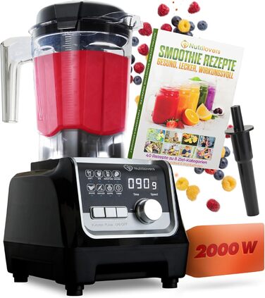 Високопродуктивний блендер 2 л 2000 Вт Nutrilovers