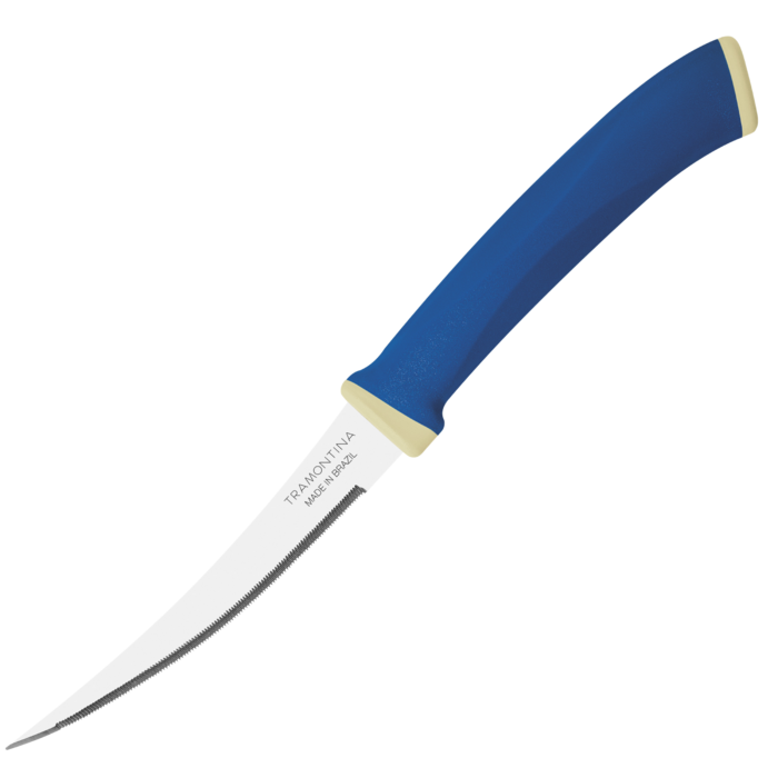 Нож для томатов Tramontina Felice blue, 101 мм (7081464)