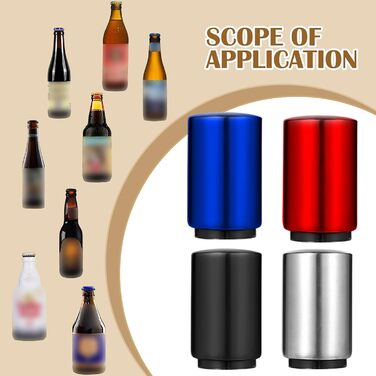 Автоматичний відкривач для пляшок 4 шт LUPATDY